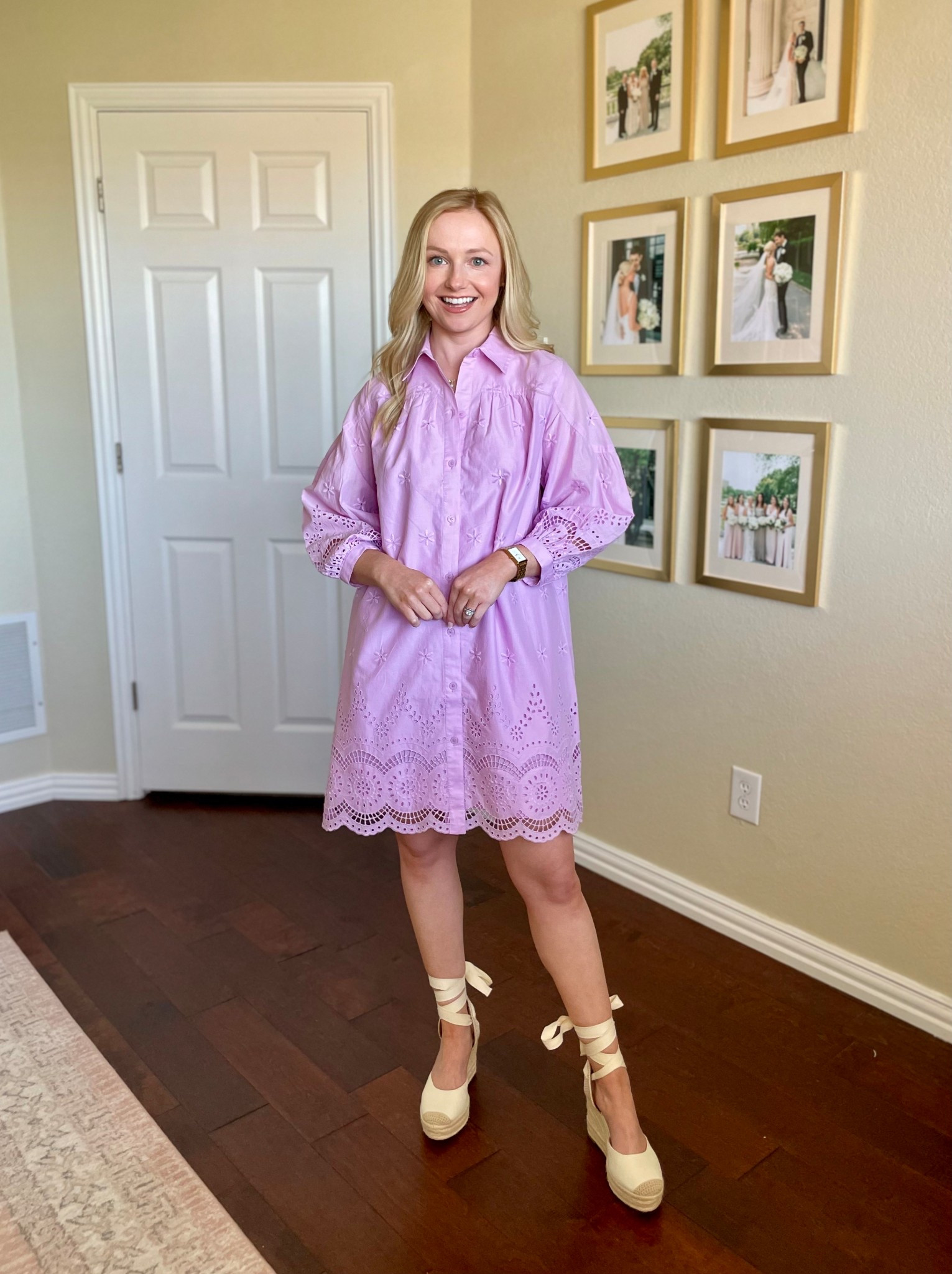 In love with this color for spring! Wearing an XSP 

#LTKStyleTip #LTKSeasonal #LTKFindsUnder100