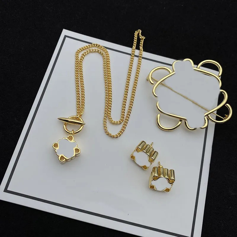 Designer Cube Pendant Necklaces Brooch for Women Men Stud Earring Anagrams Necklace Luxurys Earri... | DHGate