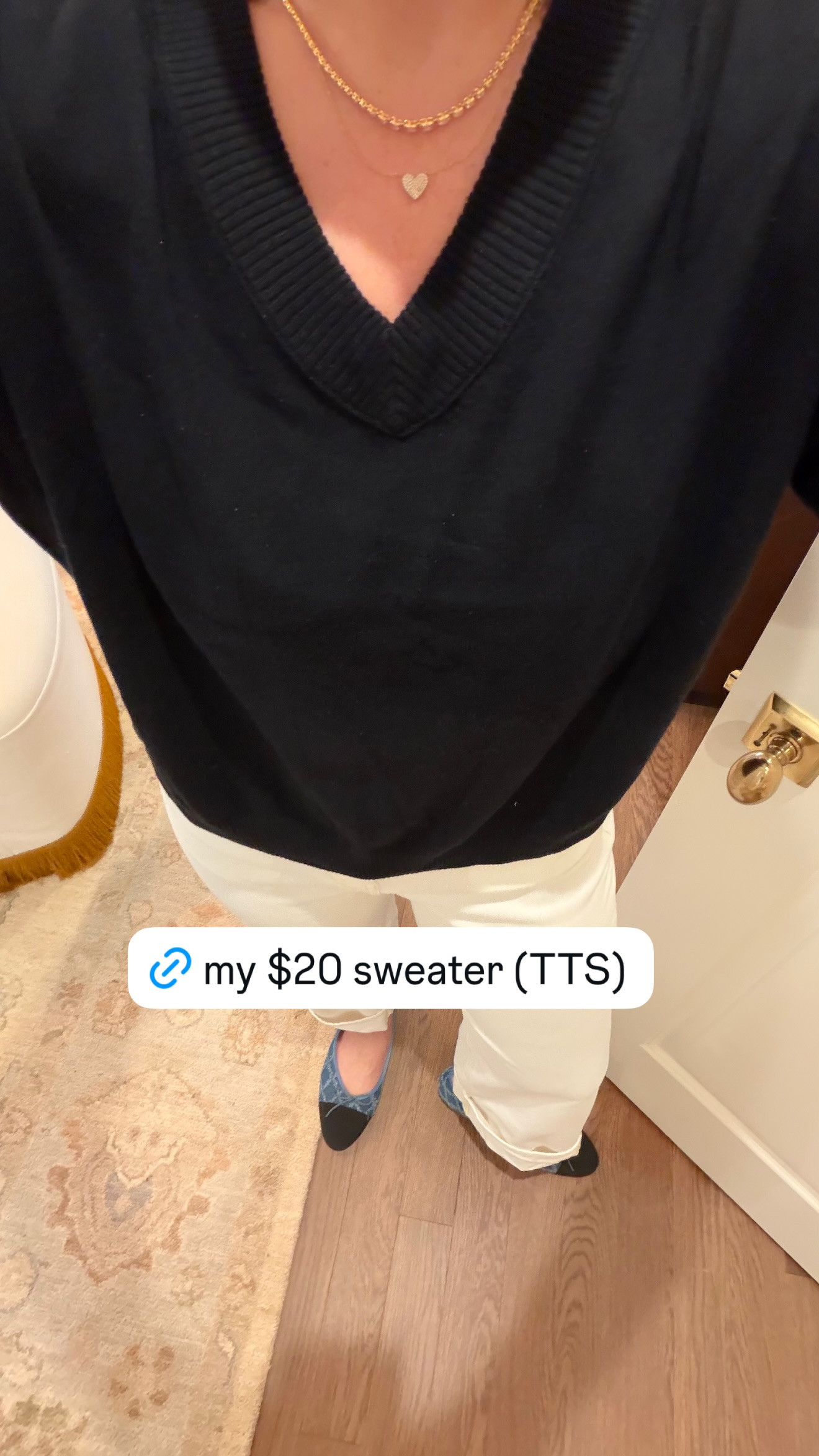 My $20 sweater (TTS) 

 #LTKFindsUnder50 #LTKFindsUnder100