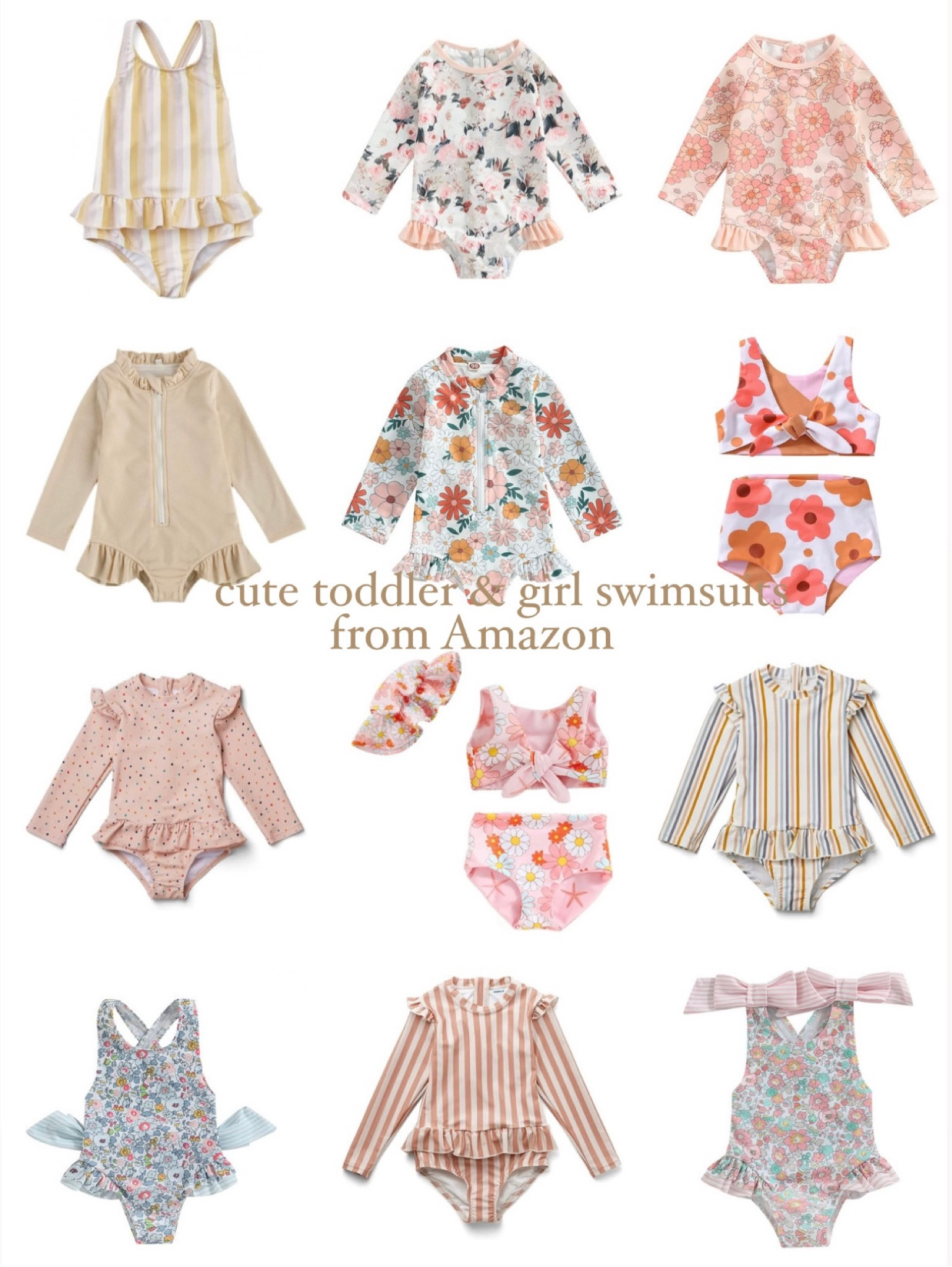 Toddler girl swimsuits 

#LTKkids #LTKSeasonal #LTKswim