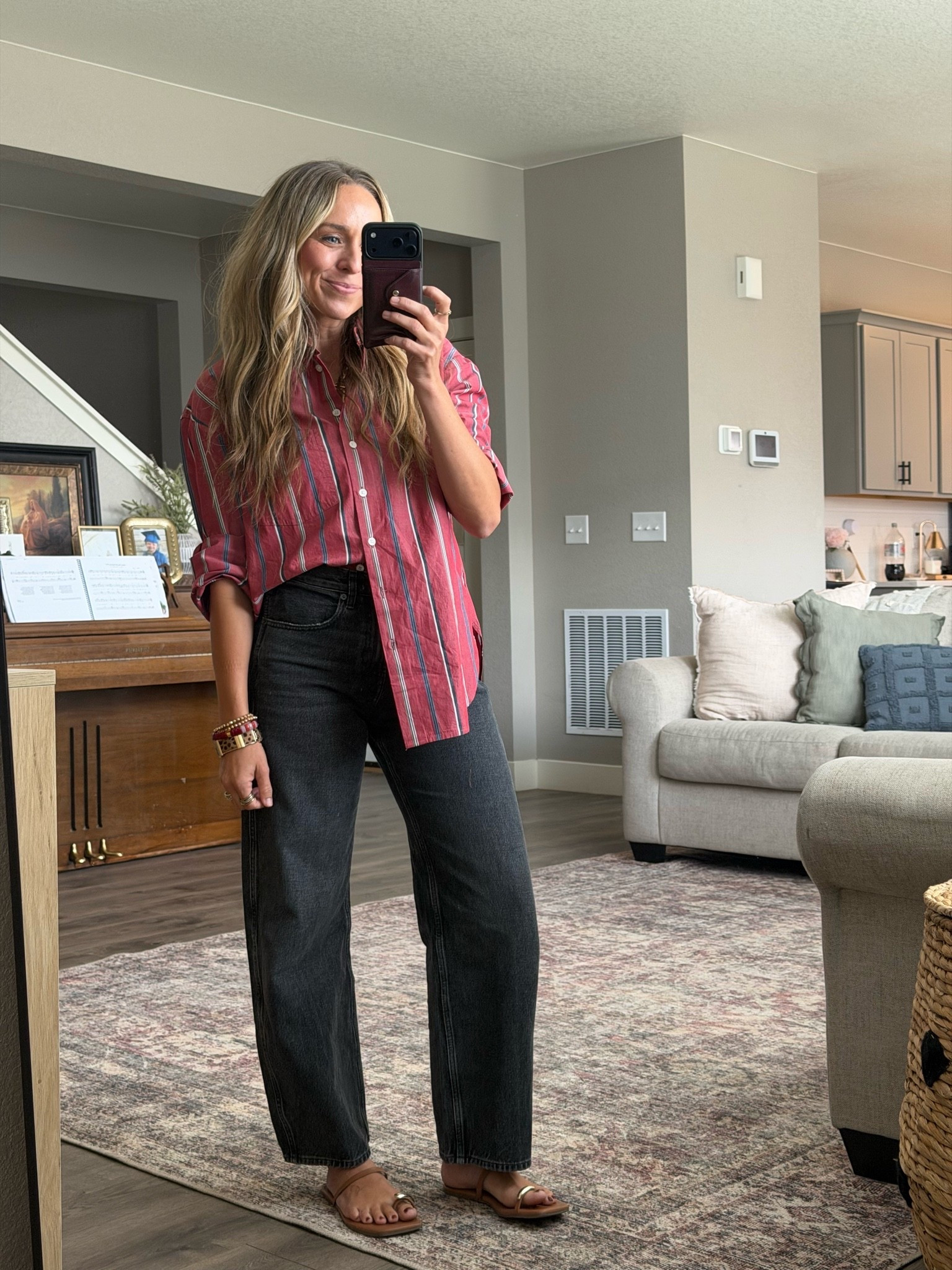 These colors together are perfection! 

I am a size small top and 2 or 26 bottoms.

#LTKgrwm #LTKmomlife #LTKootd