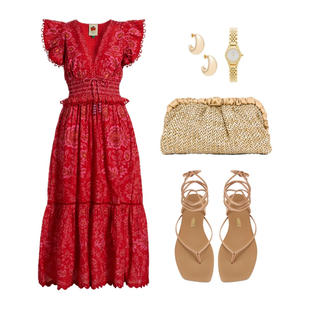 Red dress ootd 💃🏼 perfect for Memorial Day weekend 

#LTKTravel #LTKSeasonal #LTKParties