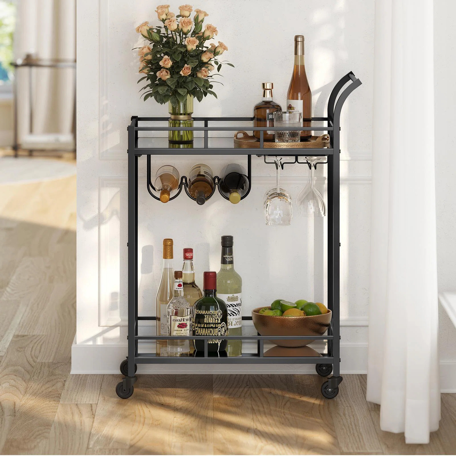 2-Tier Bar Cart | Wayfair North America