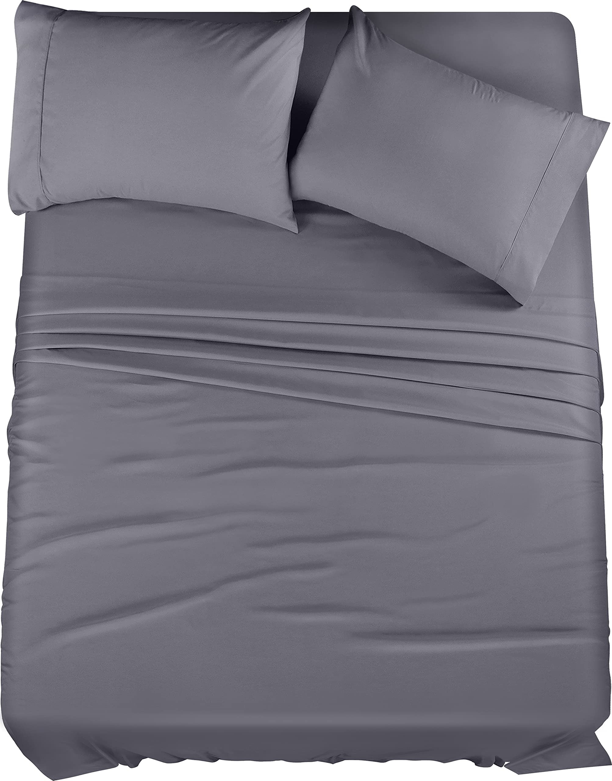 Utopia Bedding Queen Sheet Set – 4 Piece Bed Sheets for Queen Size Bed, Soft and Breathable Mic... | Amazon (US)