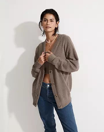 MWL Bouclé Cardigan Sweater | Madewell