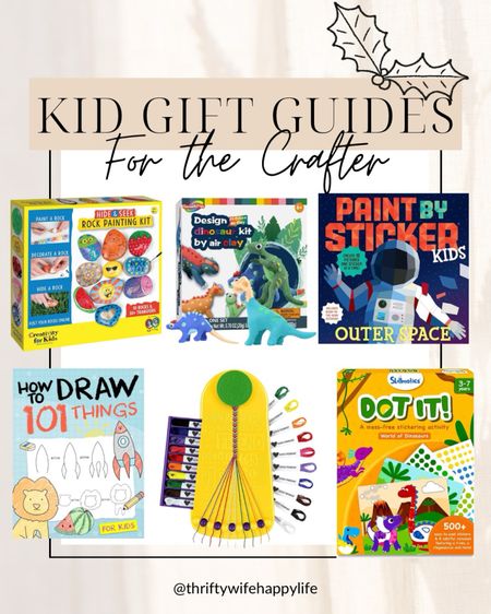 Kid gift guide! Gift ideas for kids who love crafts! 

#LTKHoliday #LTKGiftGuide #LTKkids