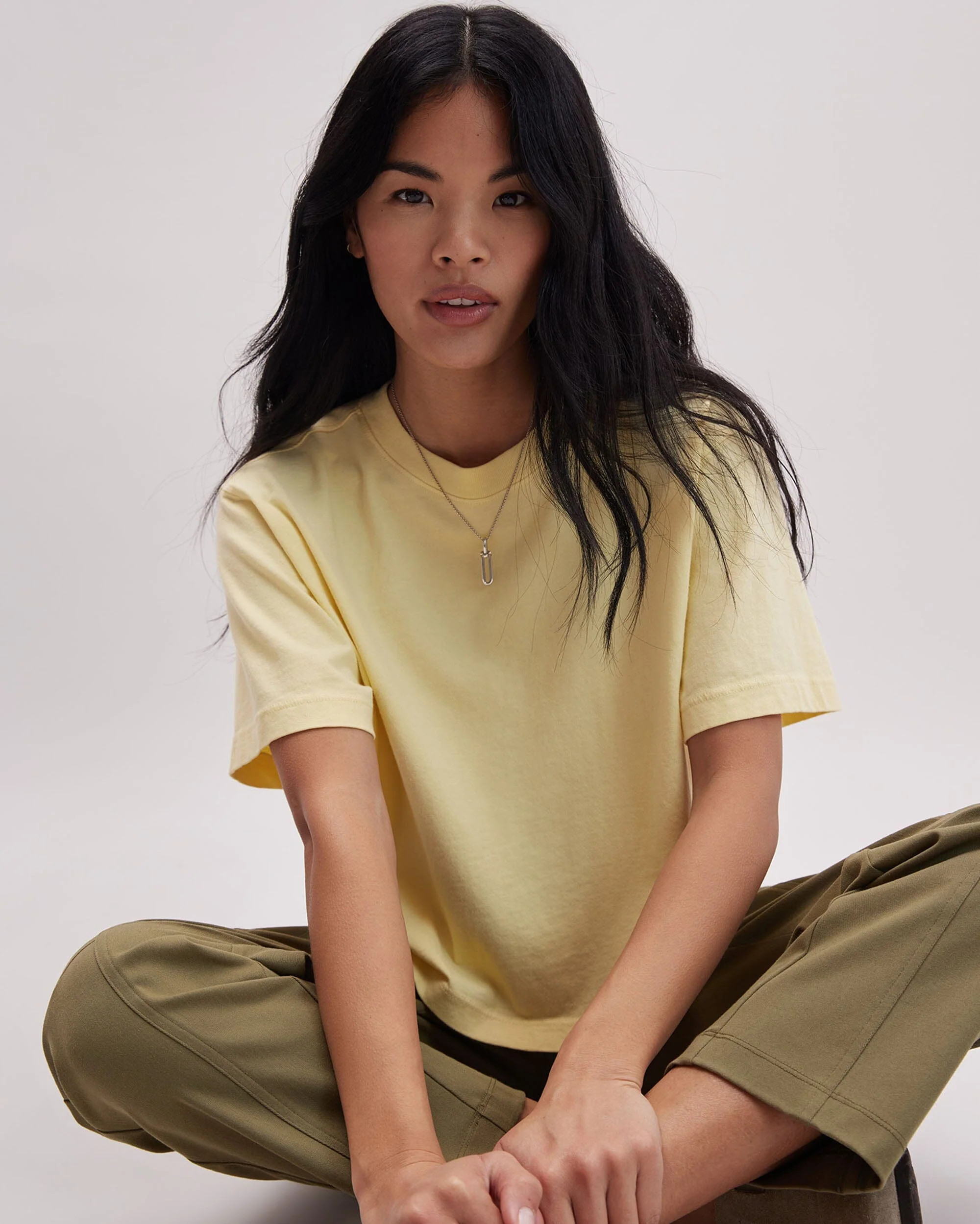The Relaxed Crop Tee | Andie Swim