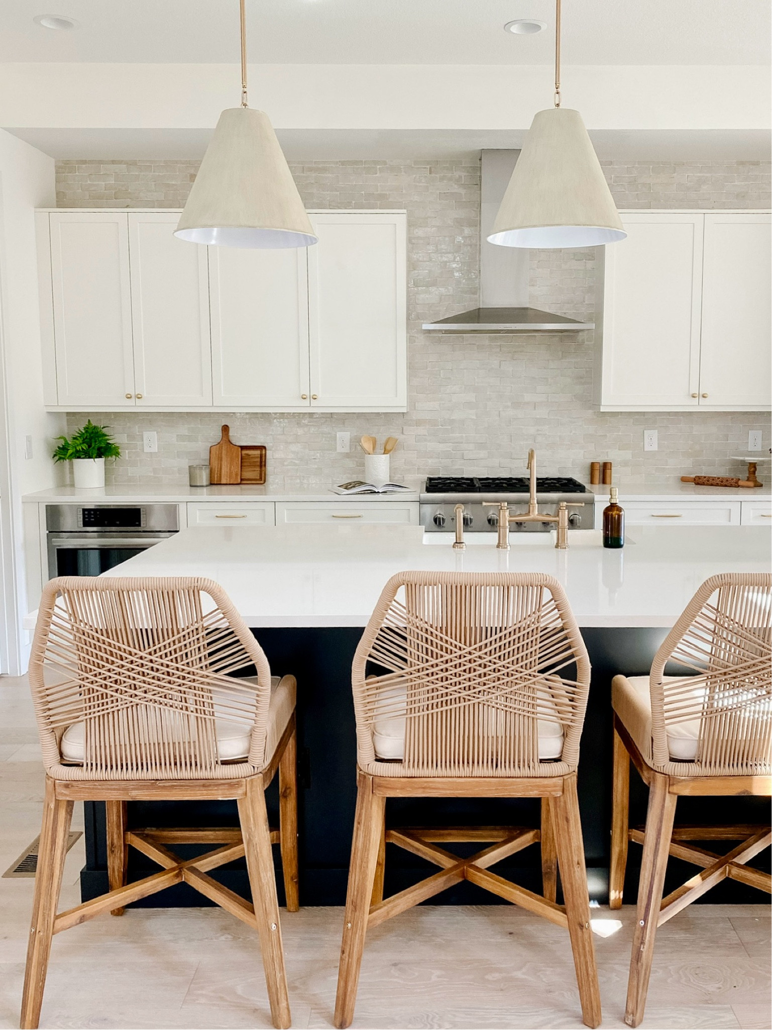 Bright, airy, and full of texture—this kitchen is a dream! ✨ Shop these gorgeous barstools and more home finds now on LTK

 #LTKhome #KitchenGoals #NeutralStyle

#LTKFindsUnder50 #LTKHome #LTKFindsUnder100