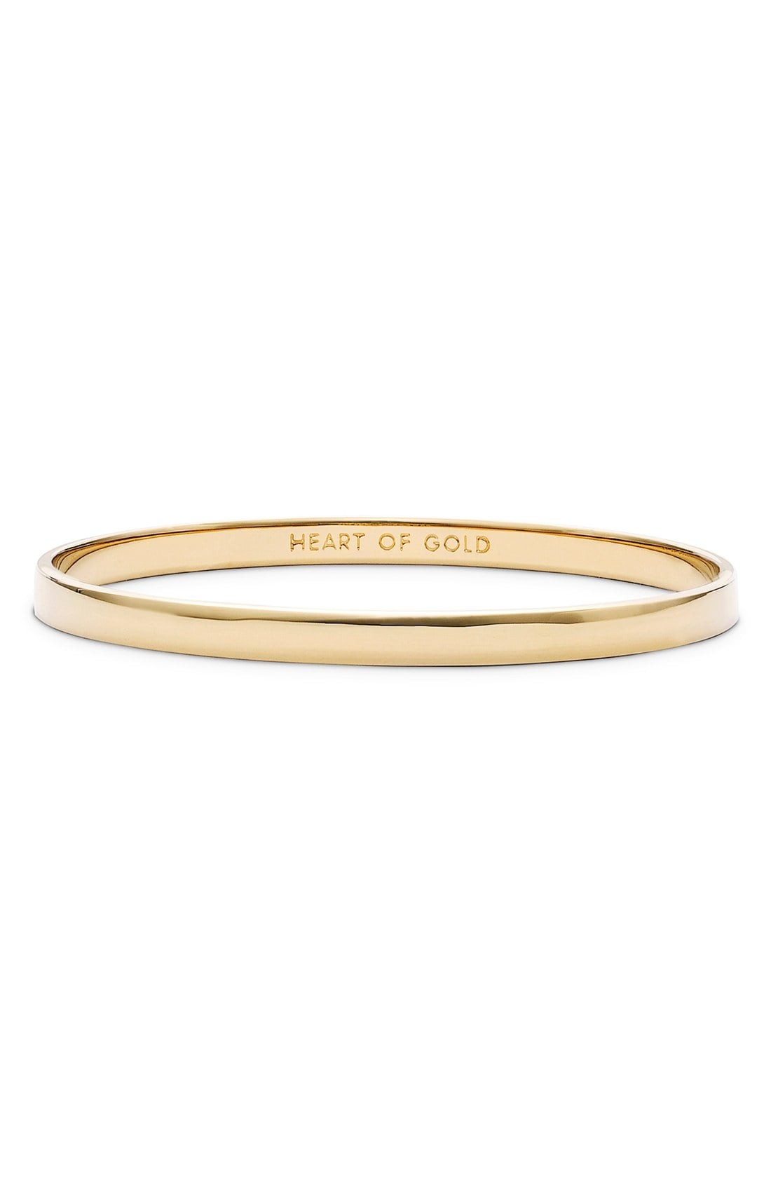 kate spade new york 'idiom - heart of gold' bangle | Nordstrom
