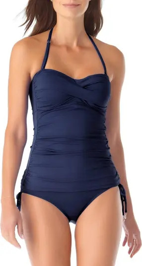 Women's Twist Front Bandeaukini Swim Top | Nordstrom
