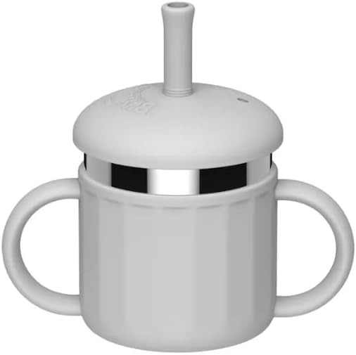 Stainless Steel Toddler Cup with Silicone Sleeve – 100% Leak-Proof Sippy Cup with Handles & Str... | Amazon (US)