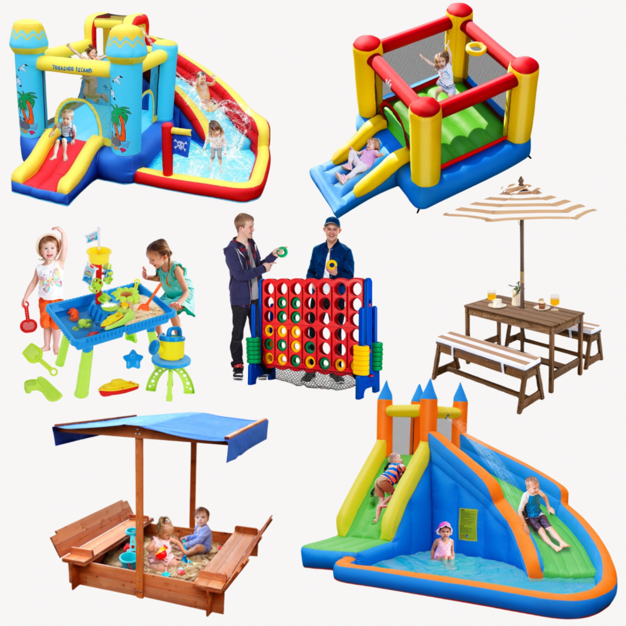 Summer Outdoor Fun sale! Walmart summer sale! Flash deals! Bounce house, splash pad, inflatable pool, sand box, kids, children toys, life size tic tac toe, water slide #waterslides #picnictable #kidsoutdoortoys #inflatables #summertoys

#LTKSummerSales #LTKKids #LTKSeasonal