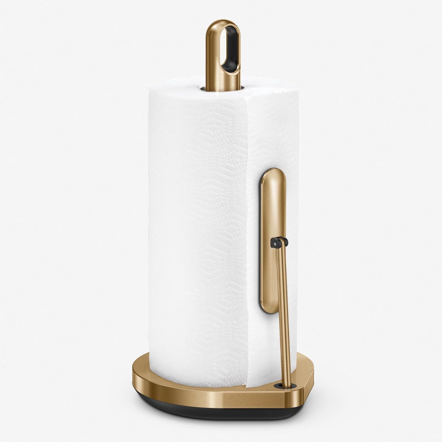 simplehuman Tension Arm Paper Towel Holder, Brass Stainless Steel, Gold | Amazon (US)