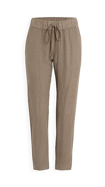 French Linen Easy Pants | Shopbop