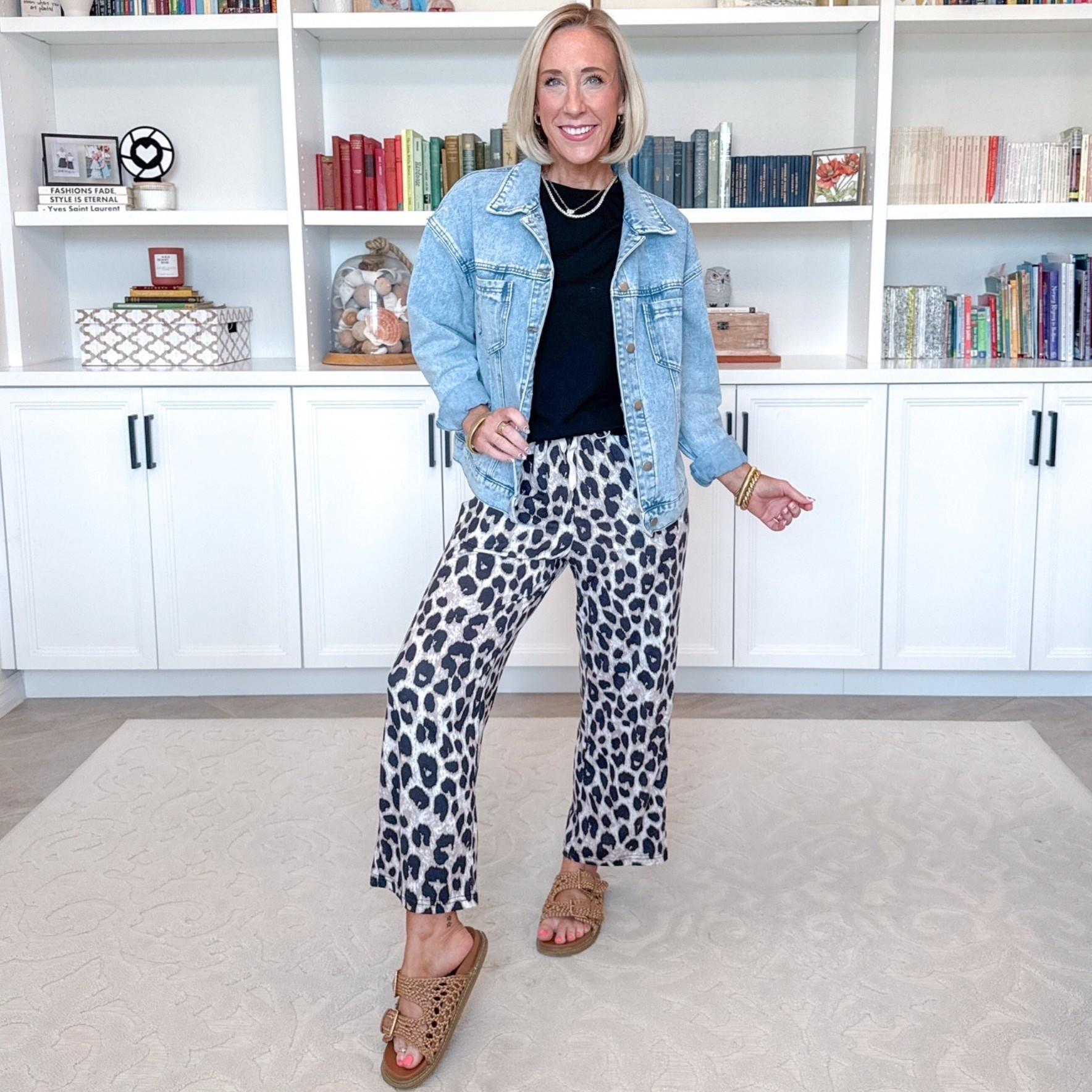 Amazon - casual to dressy pieces * Short Sleeve & Wide Leg Pants Two Piece Set - size Small. 11 colors. * Oversized denim jacket - size Small. 

#LTKSeasonal#LTKOver40#LTKSaleAlert 

 