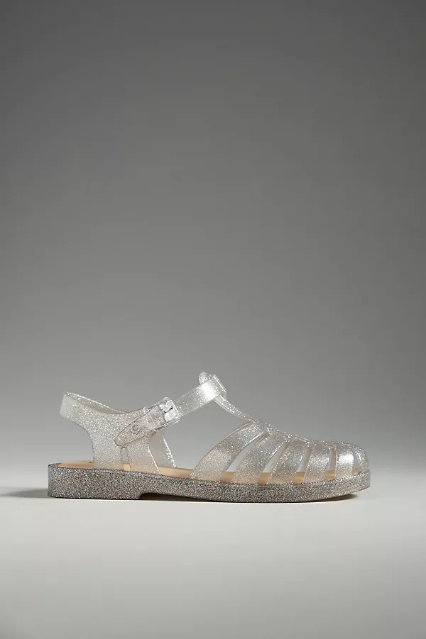 Possession Shimmer Jelly Flats | Anthropologie (US)