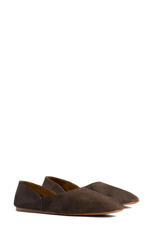 Khaite Jane Ballet Flat in 491 Sable at Nordstrom, Size 35 | Nordstrom