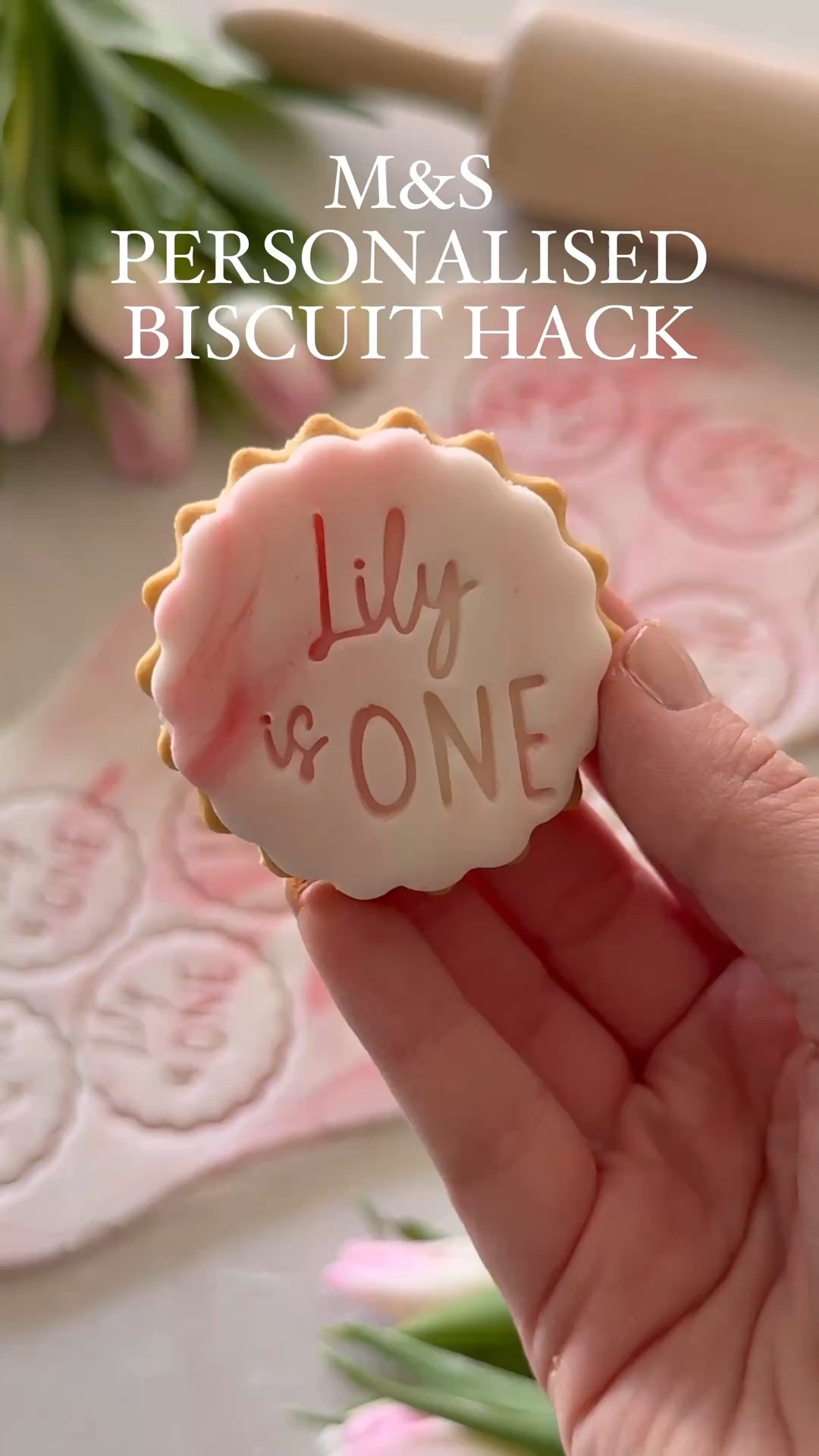 DIY OCCASION BISCUITS ✨ TOTAL COST £13.44

Made these for Lily’s 1st birthday party and I actually can’t believe how quick and easy it was!! 

The marble effect was also a happy accident and I love it 🤣🥰 

M&S ready to roll fondant £3.25 (one block would do a lot of biscuits!!- I made 48 and still had a lot left) 

M&S all butter biscuits £1.30 (for 24)

Personalised mould £6.99 from Amazon - you can add a name and they also do lots of other designs for weddings, baby showers, christenings, hen do’s etc - I’ll add a link in my stories to the one I ordered 

Feel free to save or send to a friend who would love this idea! ❤️

PS how is my baby turning one already 🥹🥹
Love Jade xxx

#firstbirthday #babyshower #weddingfavours 

Baby shower first birthday personalised biscuits personalised cookies occasion christening baptism wedding favour wedding favours baby shower favours event affordable ideas diy baking hack

#LTKfamily #LTKspring #LTKhome