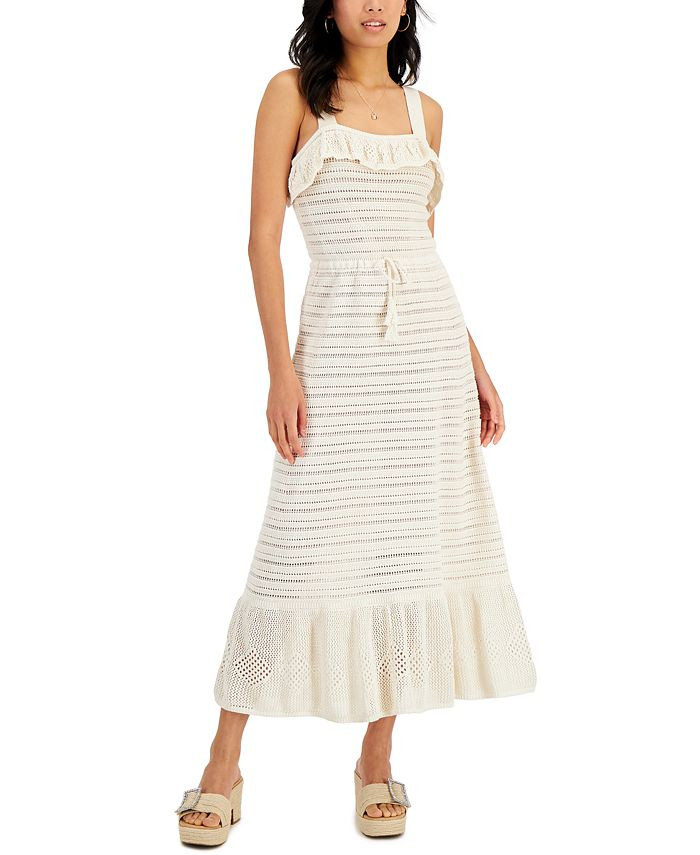 INC International Concepts Women's Crochet Maxi Dress, Created for Macy's & Reviews - Dresses - W... | Macys (US)