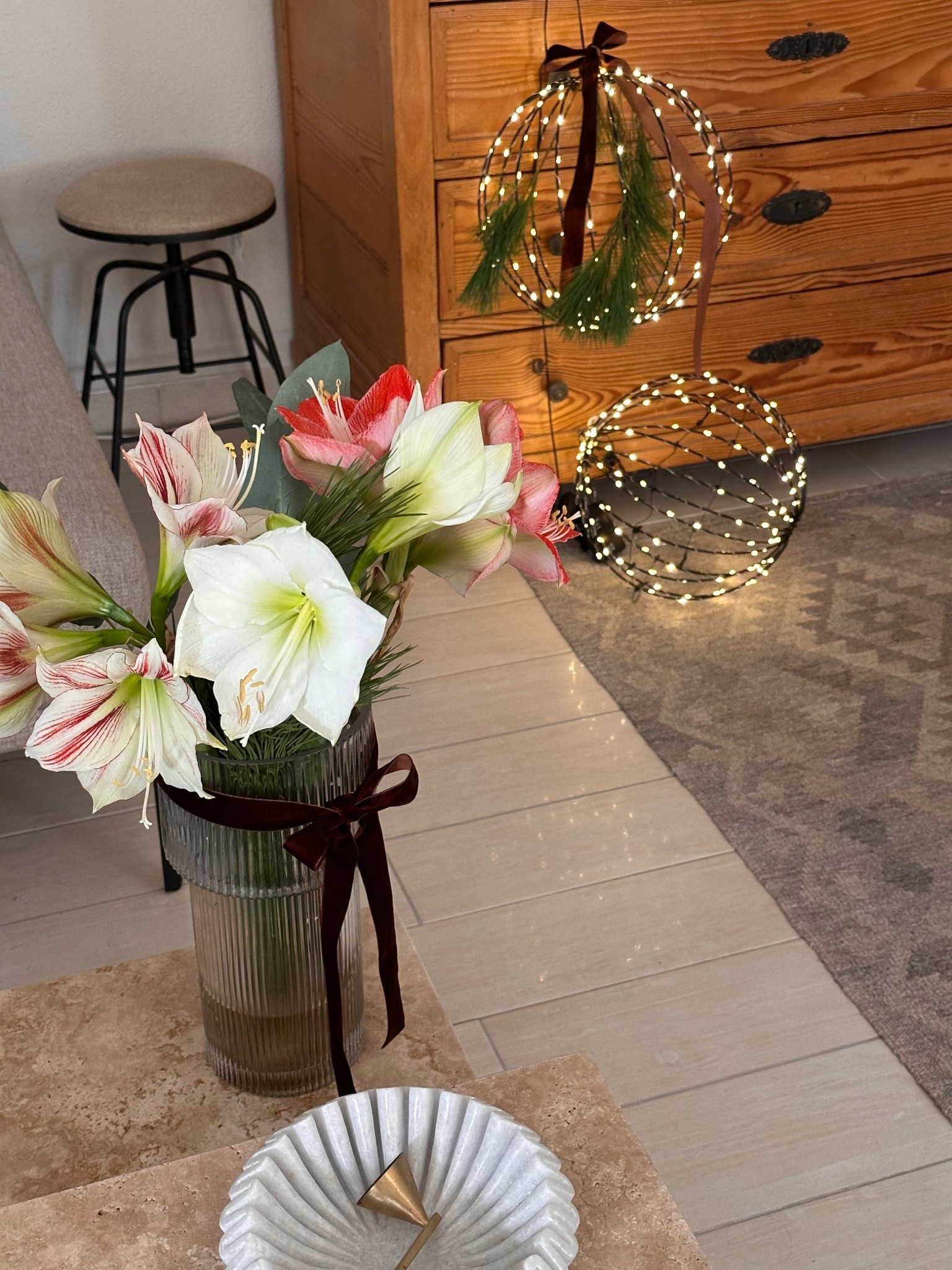 Die viralen Lichterkugeln 

#LTKhome #LTKwinter #LTKfestive