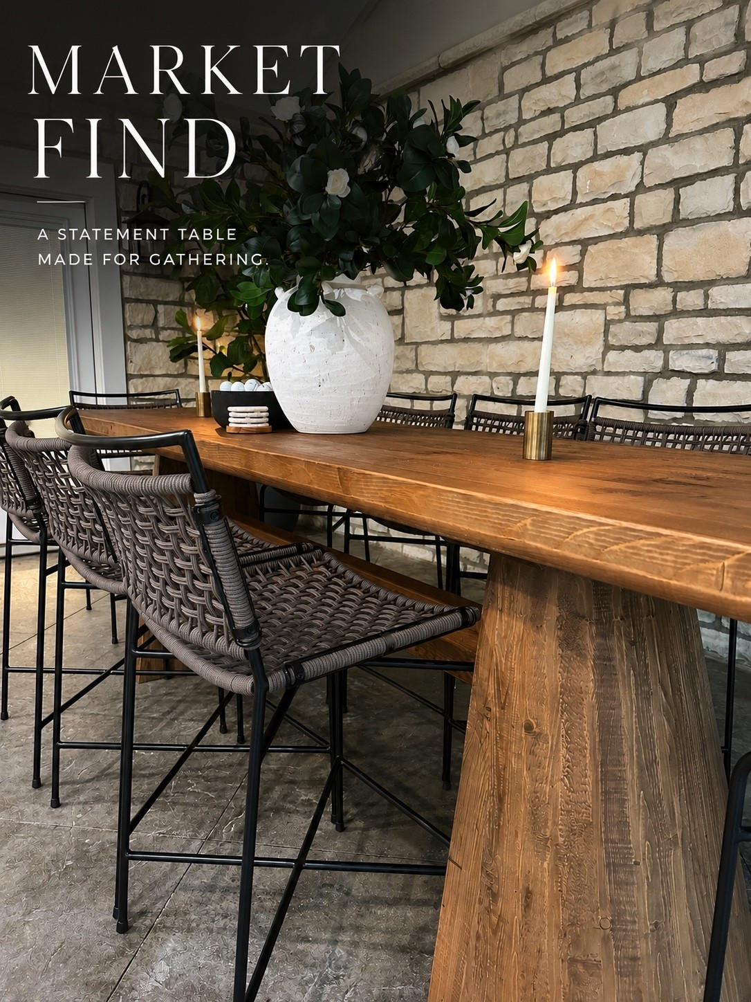 I saw this table at high point market and I couldn’t wait to find the perfect client to use it for! Now it’s available online for you to purchase!

#LTKHome