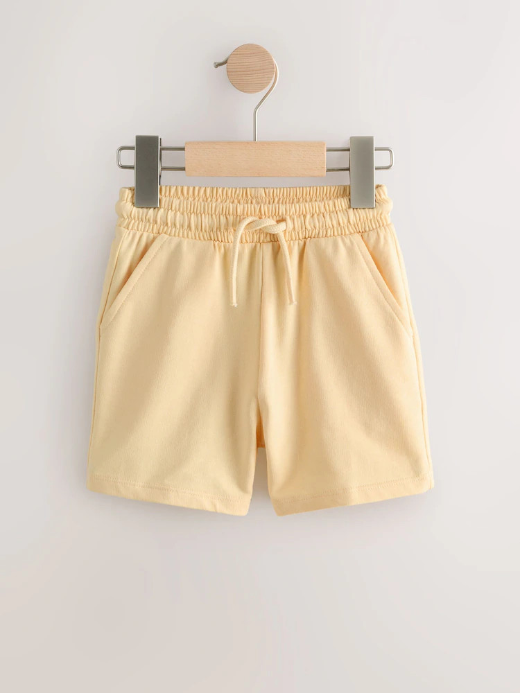 Butter Yellow Jersey Shorts (3mths-7yrs) | Next US
