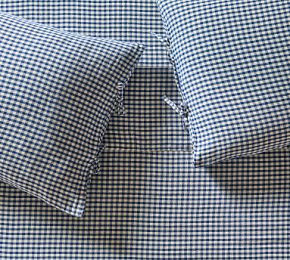 Small Gingham Sheet Set &amp; Shams | GreenRow