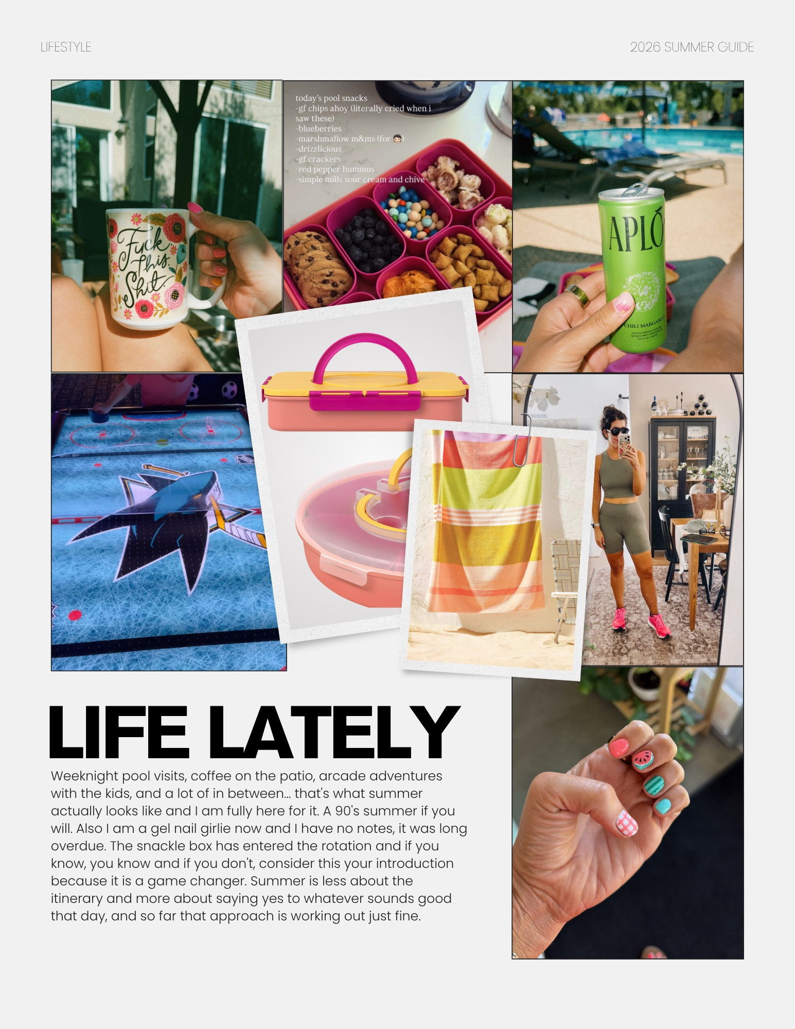 Summer guide: life lately, mugs, pool and outdoorsy stuff

#LTKSeasonal #LTKOver40 #LTKSwim