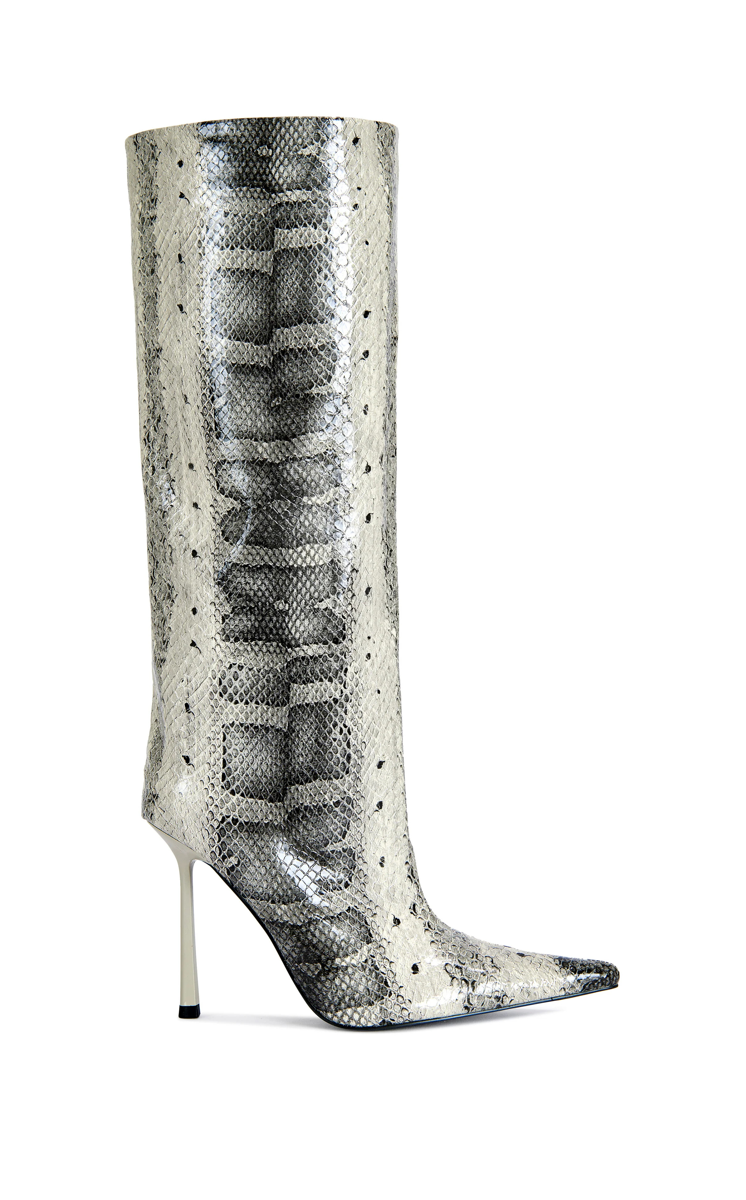 MADEYE-SNAKE STILETTO BOOT | Azalea Wang