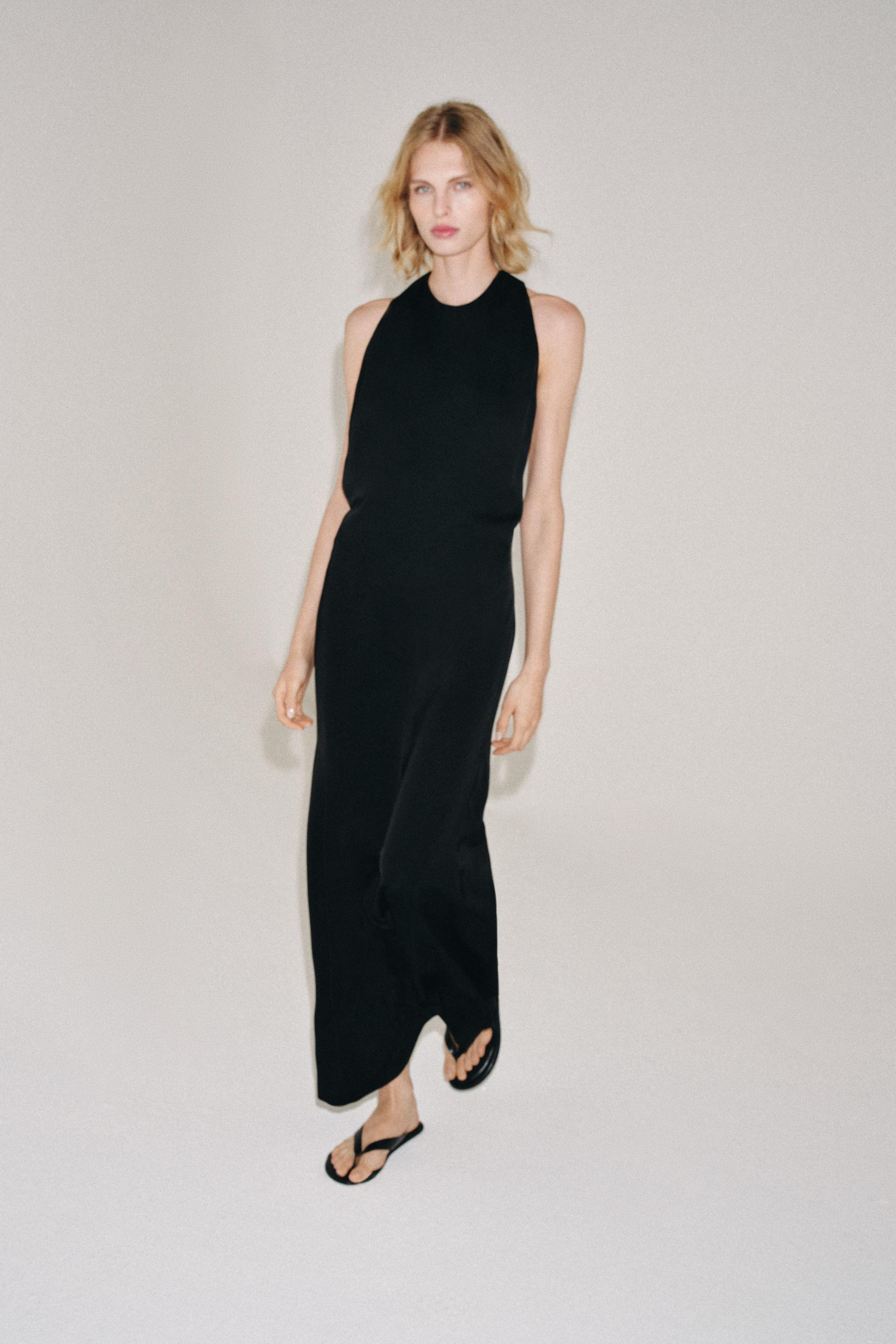 SATIN EFFECT DRESS ZW COLLECTION | Zara US