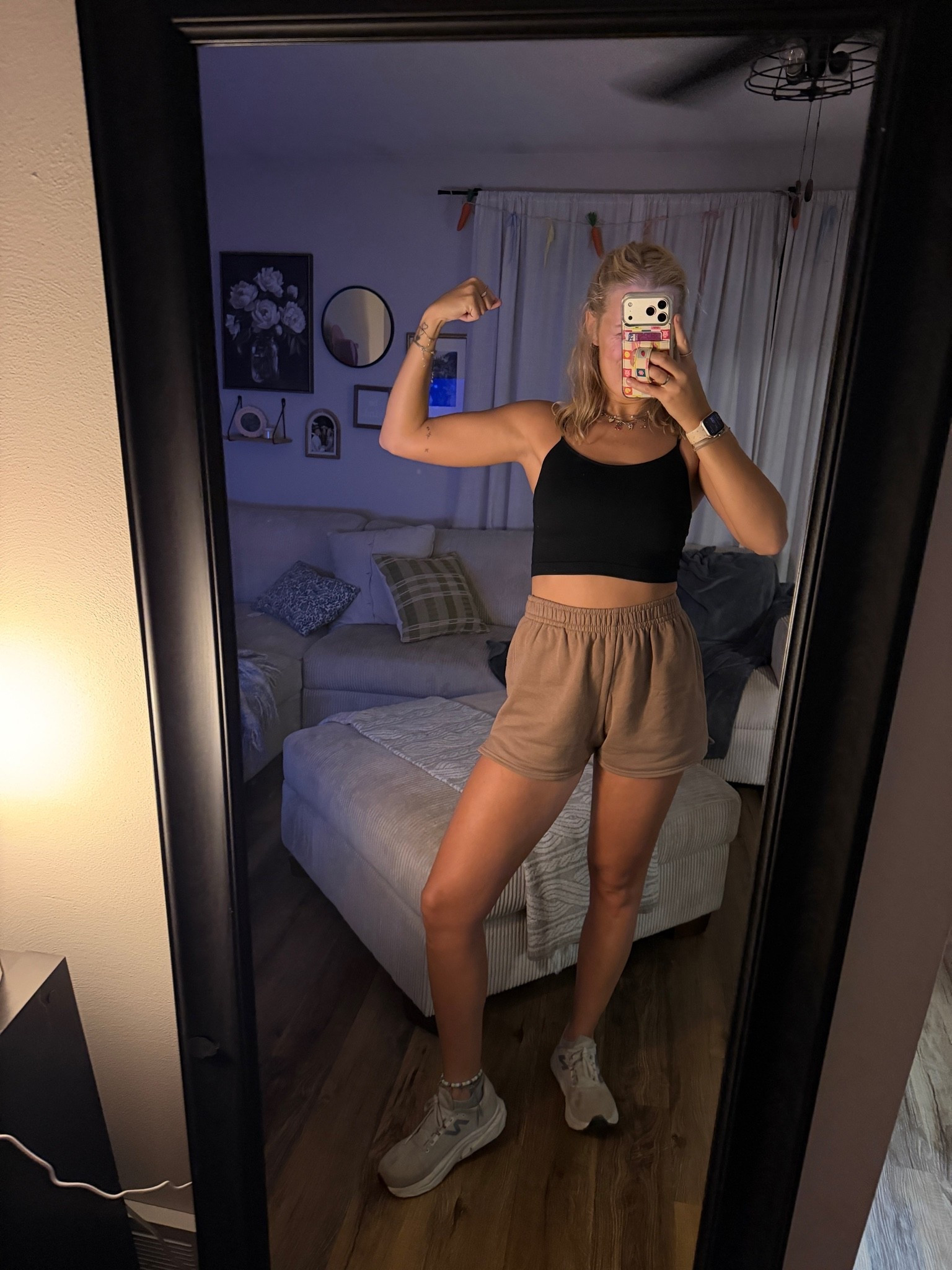Tuesday’s light walk & ARM DAY fit—08.25.26 🤎💪🏻🖤

These Walmart shorts are THE BEST.. so comfy and cute - can be dressed up or down & come in 8 color options!

Y’ALL THEY ARE ONLY $5.99!!!! 🤑💸

size Medium for me

Walmart finds, Walmart fashion, Walmart deals, Walmart shorts, casual shorts, comfy shorts, brown shorts, trending at Walmart, work from home outfit, casual outfits, New Balance sneakers, white running shoes, Amazon socks, Bombas dupes

#LTKfitnessgoals #LTKActive #LTKootd