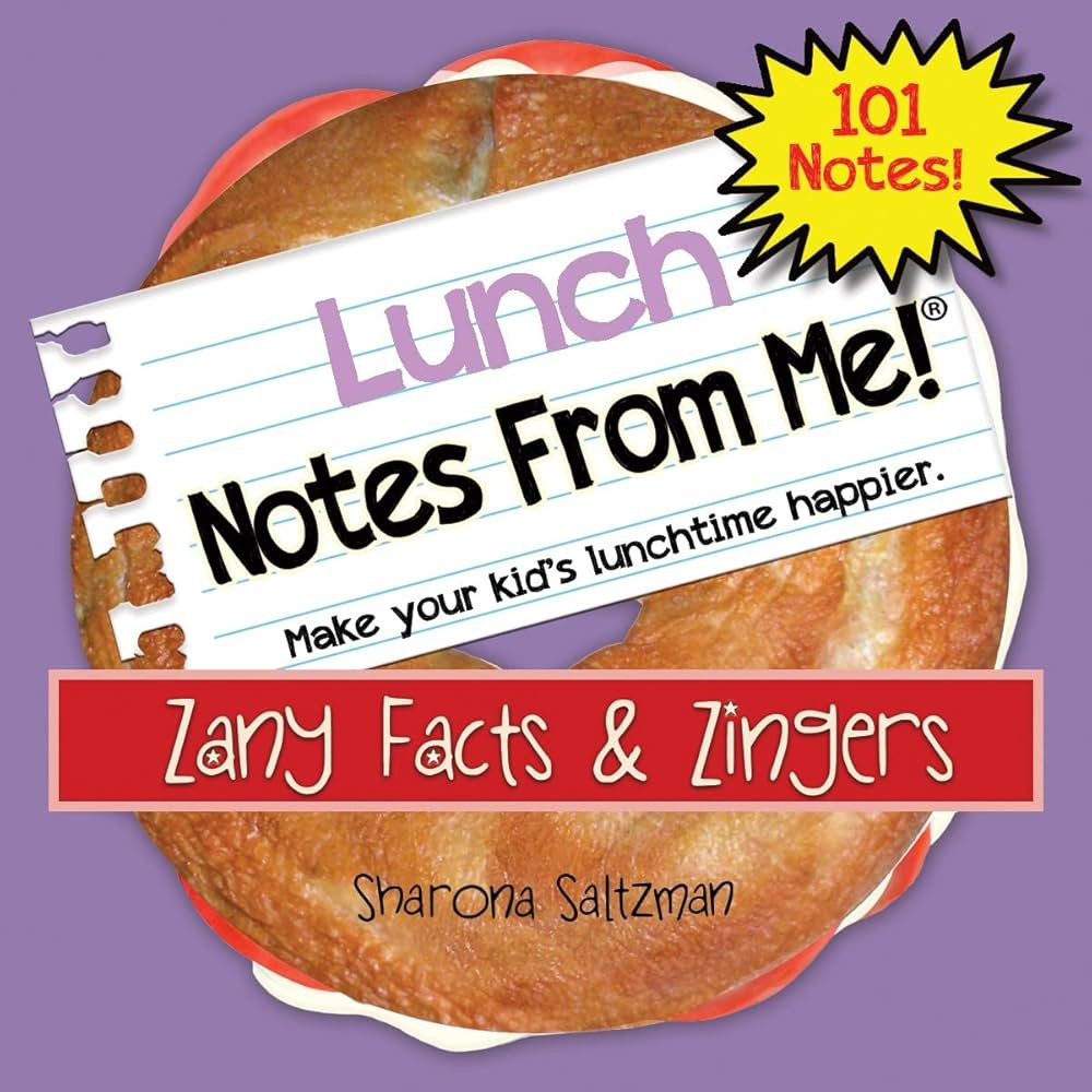 101 Tear-Off Lunch Box Notes for Boys and Girls, Zany Facts & Zingers, Inspirational, Motivationa... | Amazon (US)