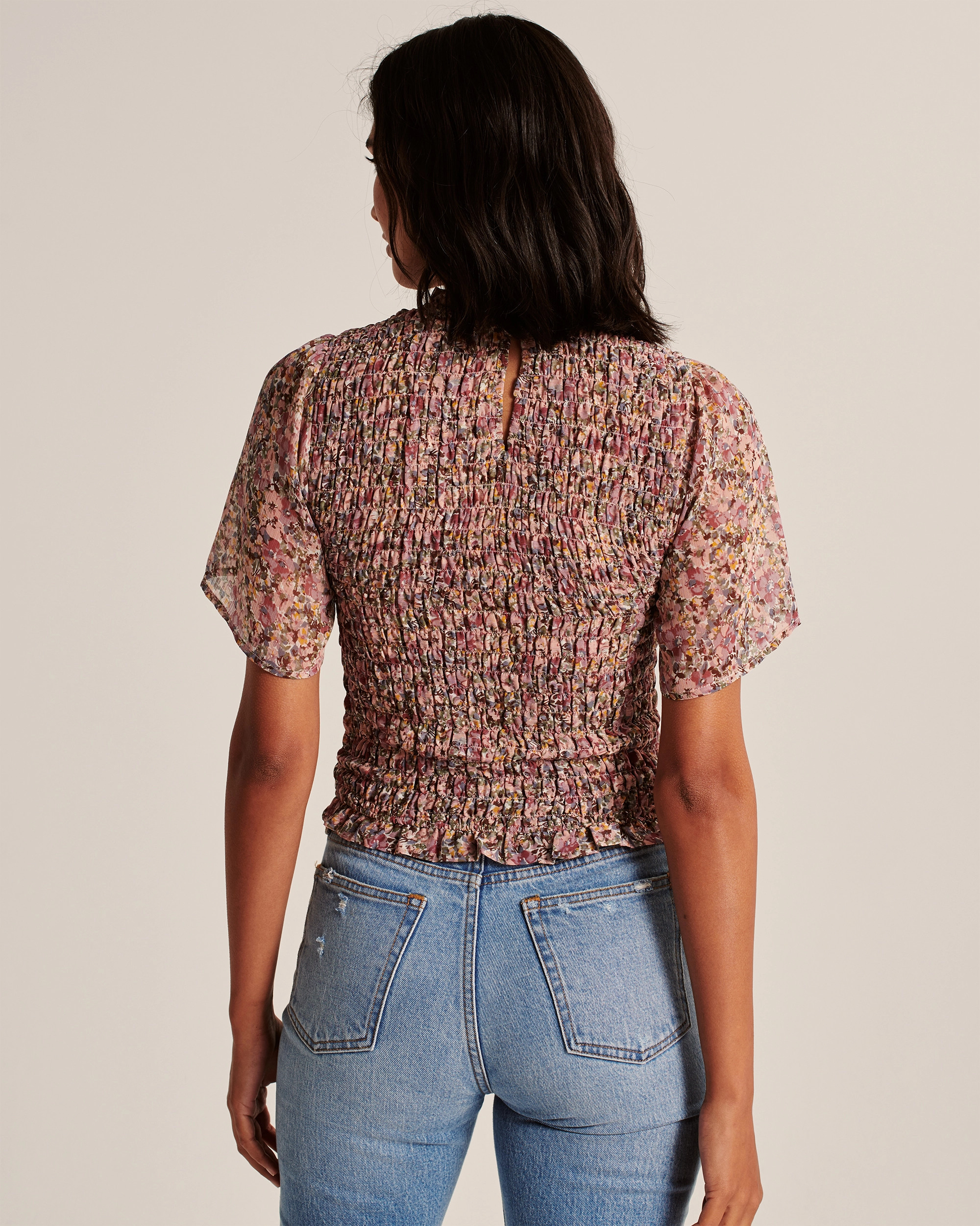 Smocked Top | Abercrombie & Fitch (US)