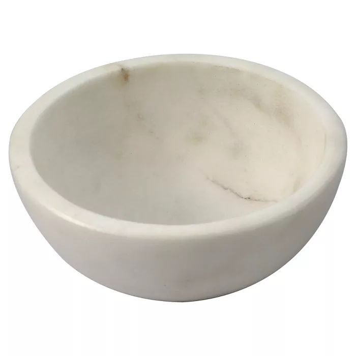 4oz Marble Dip Bowl White - Thirstystone | Target