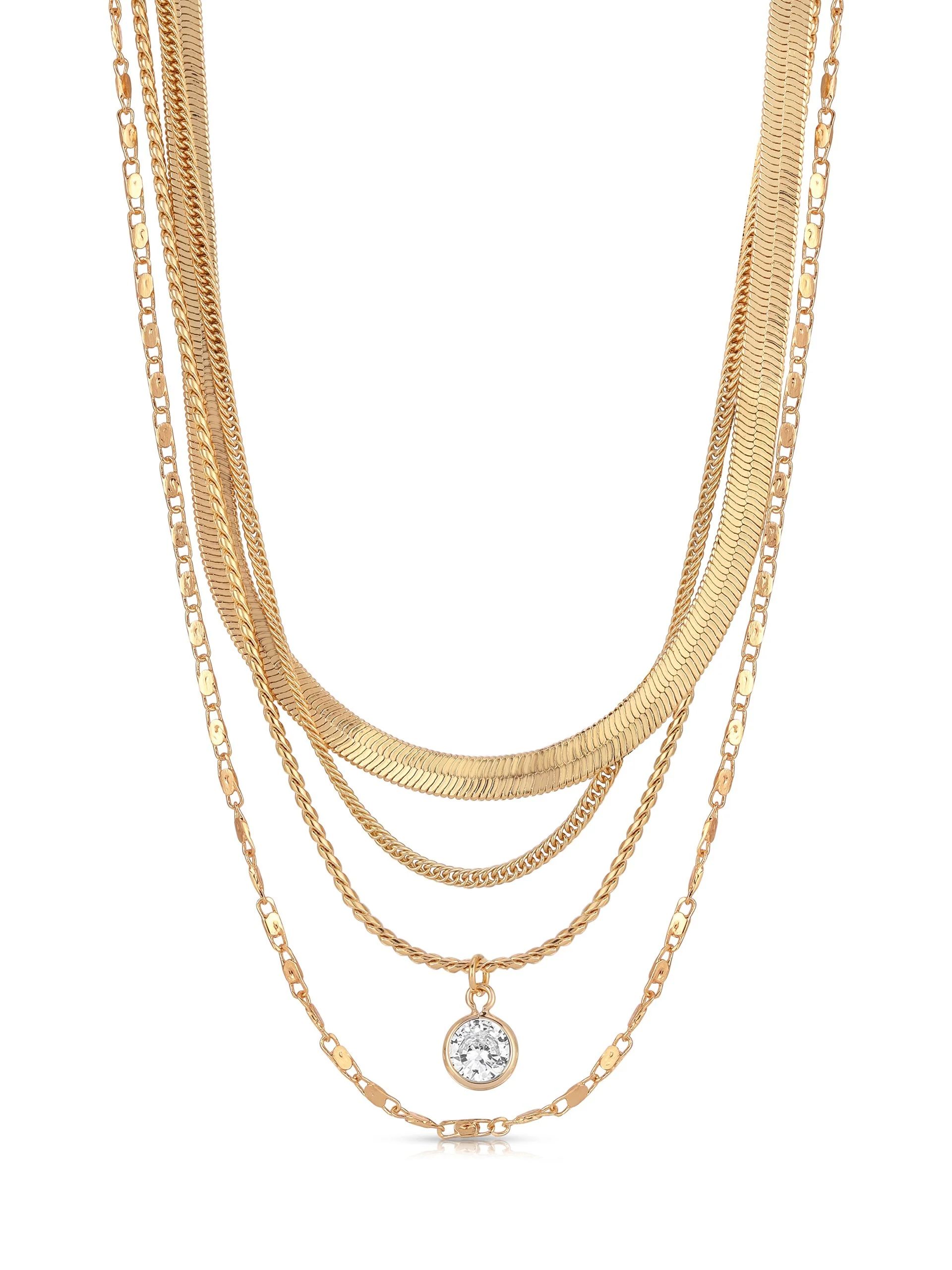 All the Chains Layered Necklace | Ettika