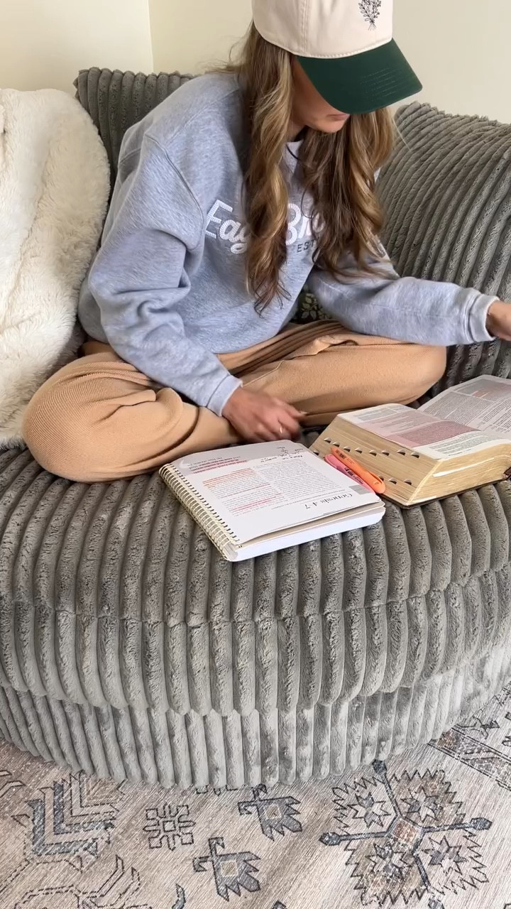 I’m learning how much the Bible truly is the book of life…it’s filled with stories to give us knowledge and understanding…

I grew up as a Pastors kid (PK), and I’ve been surrounded by Bibles my whole life. What I didn’t realize is how life giving it truly is if you ACTUALLY open it up….

I use to think (at times) it was boring. Or I was overwhelmed and didn’t know where to start. Or I thought you had to have a certain knowledge to understand it. All of these are FALSE. 

If you’ve ever thought any of those, welcome 🤍 I started a new study that has you go through the Bible in chronological order (because my brain works like that) and it’s been mind blowing the connections I’m finally making. 

Want to join me? Comment “bible” and I’ll send ya a link ✨🤍 

#christianmomlife #christianlife #boujeeonabudget