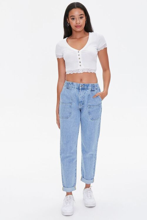 Cuffed Mom Jeans | Forever 21 (US)