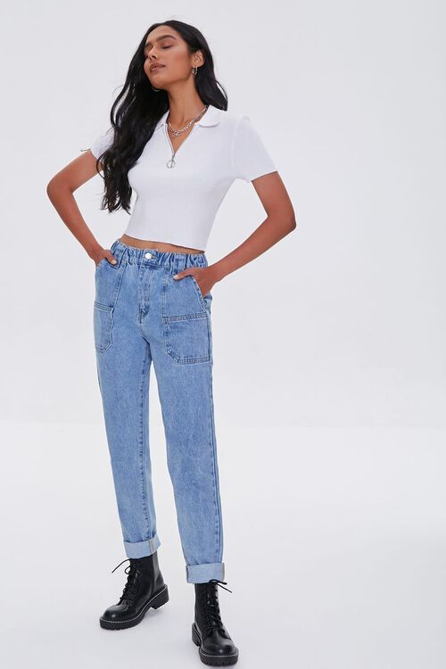 Cuffed Mom Jeans | Forever 21 (US)