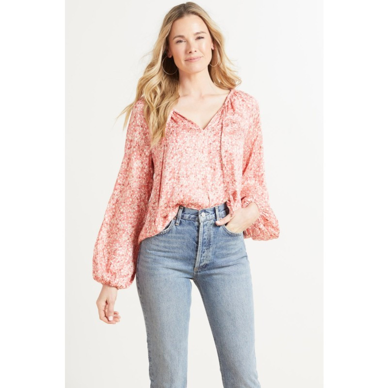 ROAN + RYAN Asher Dot Blouse | EVEREVE | Evereve