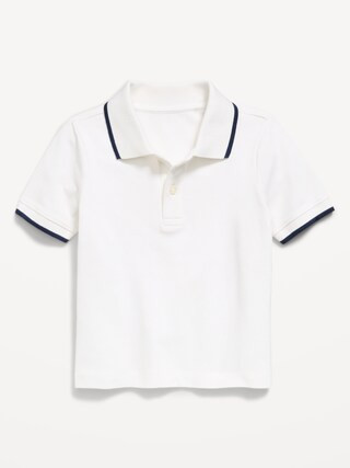 Short-Sleeve Pique Polo Shirt for Toddler Boys | Old Navy (US)