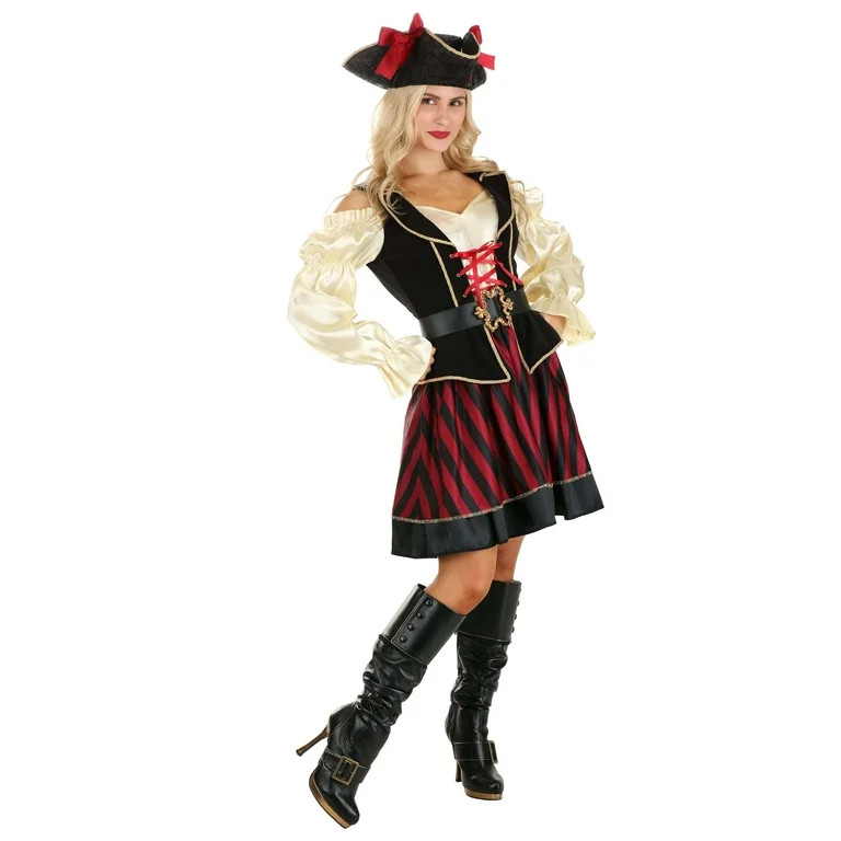 Women's Seven Seas Pirate Costume | Walmart (US)