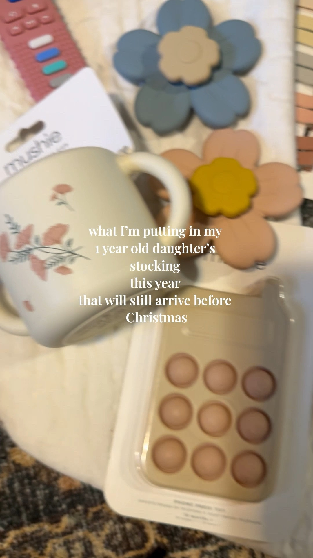 Little gift ideas still in stock that will arrive before Christmas! Here’s what I’m putting in Penelope‘s Christmas stocking this year. Simple girly gift ideas for one year-old.

Last-minute gifts for toddlers 
Toddler stocking idea 
Girly stocking idea for toddlers 
Stocking stuffers for kids 
Stocking stuffers for babies 
First birthday gift, baby girl

#LTKKids #LTKHoliday #LTKGiftGuide