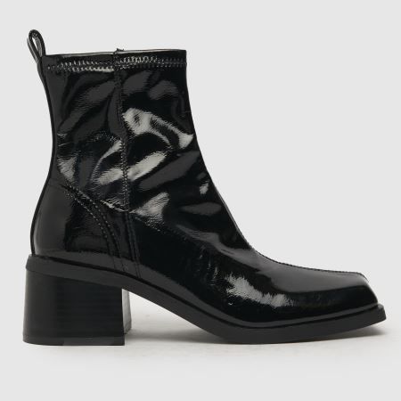 Womens Black schuh Blake Stretch Square Toe Boots | schuh | Schuh