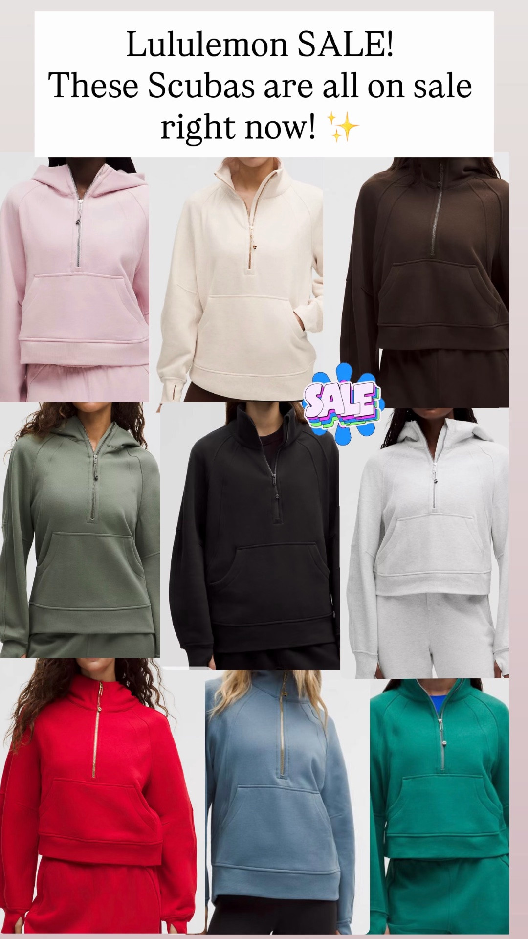Lululemon scuba sale!!!

#LTKSaleAlert #LTKActive