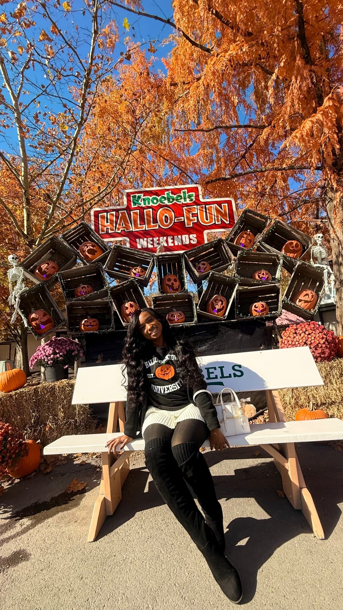 Halloweentown vibes only 🎃 Cozying up in my Halloweentown Est. 1998 Sweatshirt styled with a white skirt and black tights — the cutest combo for fall coffee runs, pumpkin patches, or Halloween movie nights 🍁✨

Shop my cozy Halloween outfit, fall sweater look, and spooky season essentials right here on LTK 💕



#halloweentownsweatshirt #cozyfalloutfit #cutefalloutfit #fallfashionfinds #ltkfallfashion #ltkoutfitinspo #spookyseasonstyle #pumpkinpatchoutfit #falloutfitinspo #fallaesthetic #blacktightsoutfit #whiteskirtoutfit #sweaterweather #fallstyleinspo #fallootd

#LTKHoliday #LTKHalloween #LTKFindsUnder50