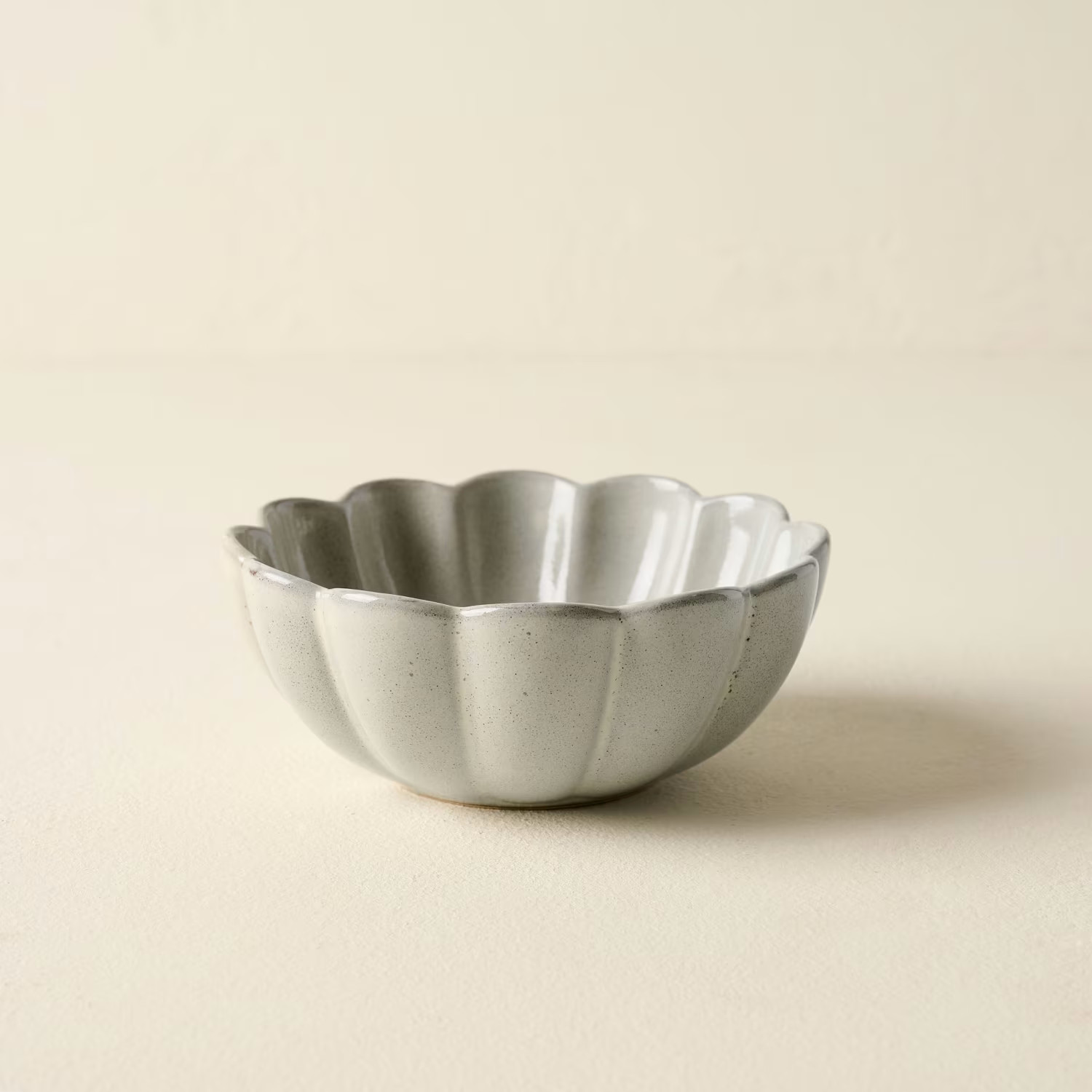 Grey Scalloped Cereal Bowl | Magnolia