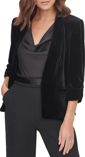 Eliza J Velvet Blazer | Nordstrom | Nordstrom