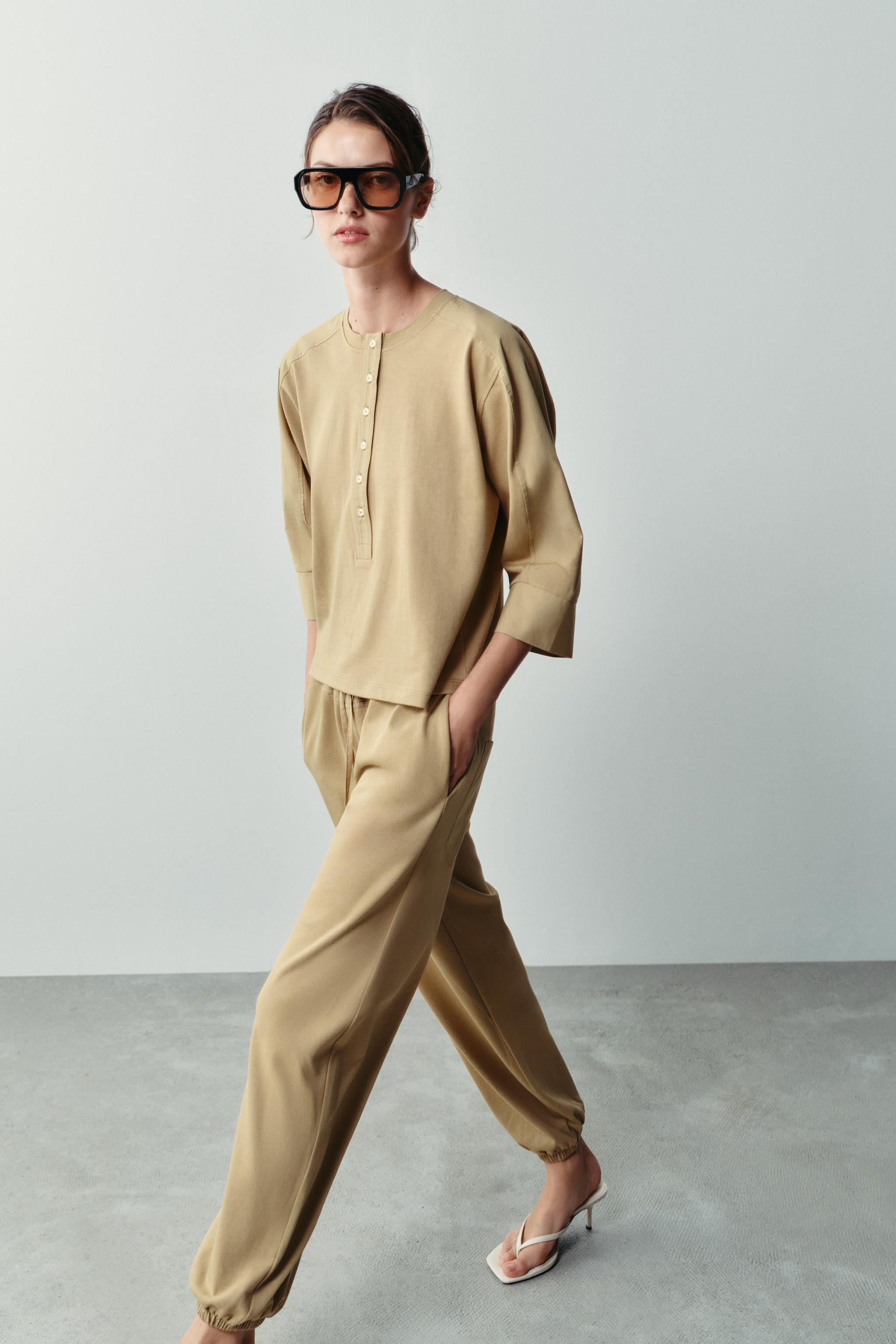 COMBINED JOGGER TROUSERS | Zara US