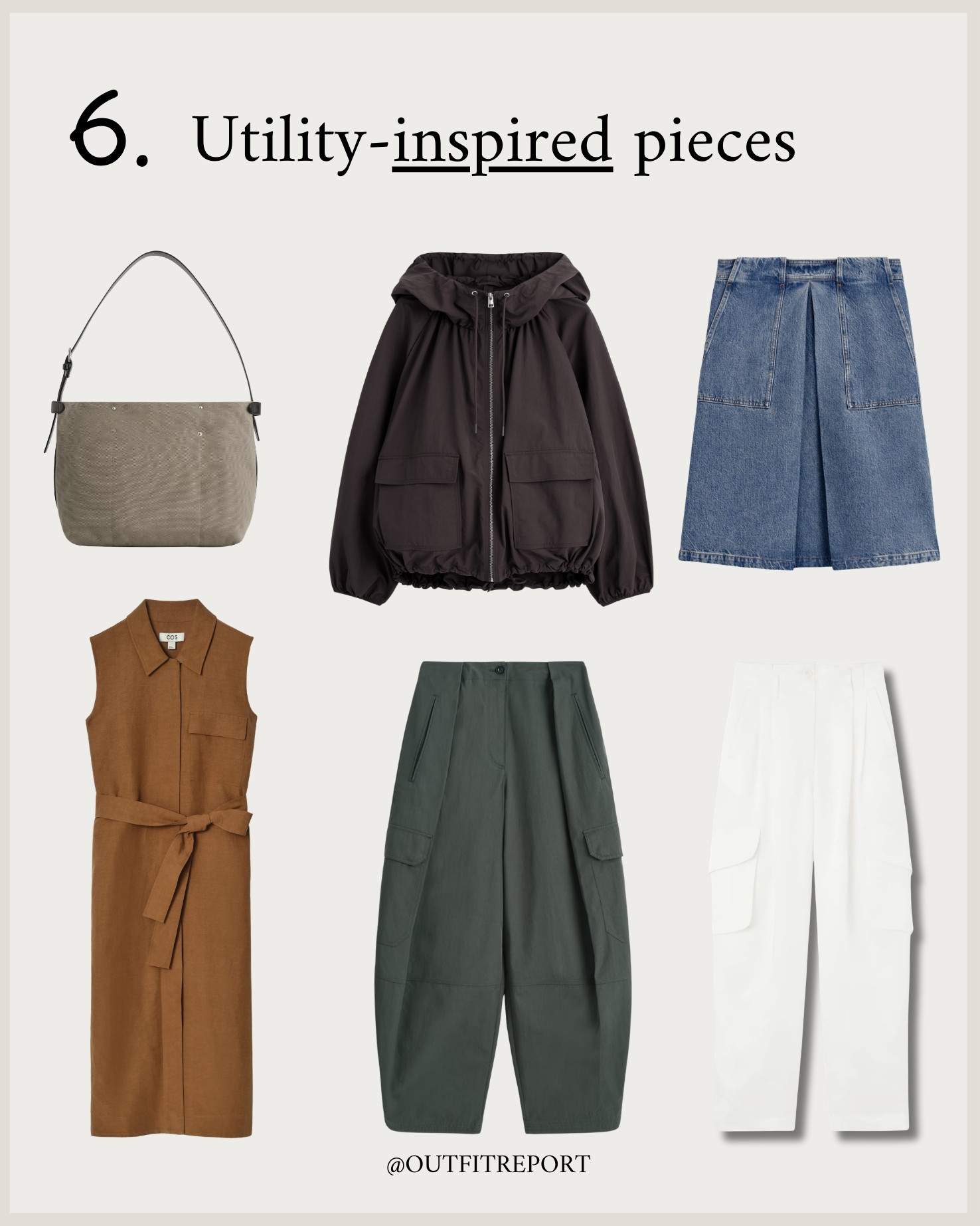 Utility spring summer fashion 

#LTKspring #LTKeurope #LTKstyletip
