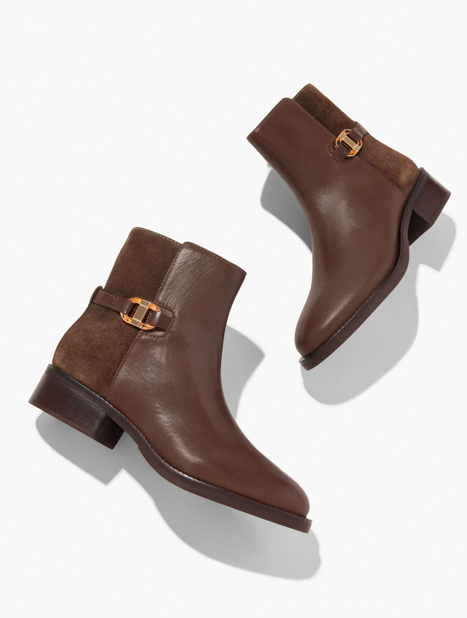 Waverly Nappa Ankle Boots | Talbots